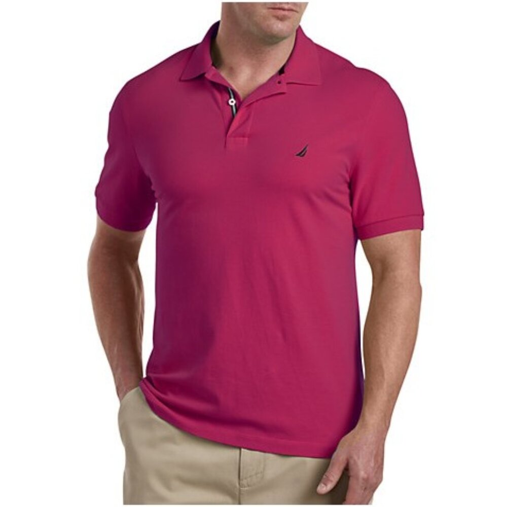 big & tall classic fit performance deck polo